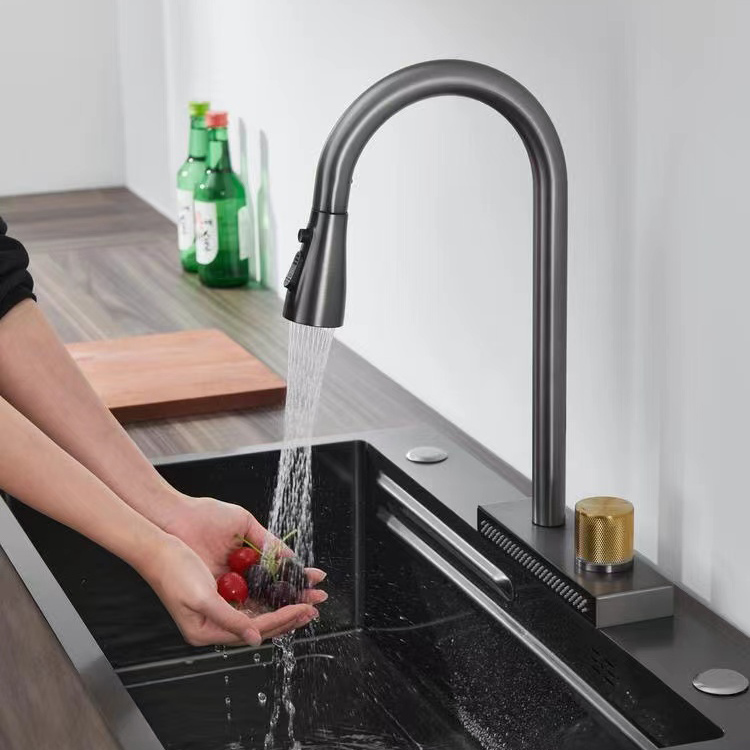 Keuken roestvrijstalen kraan