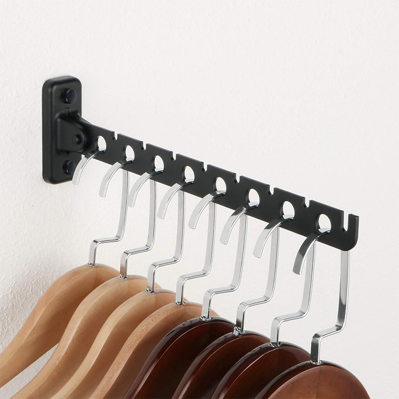 Roestvrijstalen hanger met zwenkarm